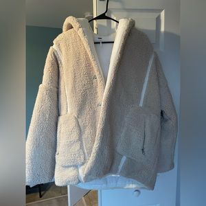 Free People Reversible Sherpa puffer Jacket